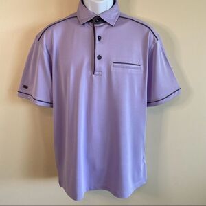 NWOT G-Mac by Kartel Purple Polo golf shirt